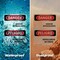 Signmission Sodium Hypochlorite-Hipoclorito De Sodio Danger Sign, Vinyl Decal, 7in W x 10in L, 2PK OS-2PACK-DS-D-710-VS-2042 - alternate 3